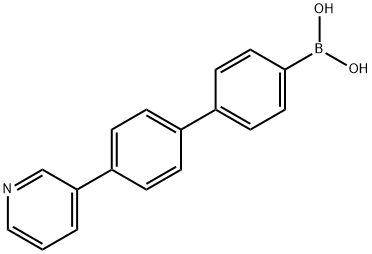 硼酸B(4' - (3-吡啶)(1,1'-联苯基)-4-基),1801247-25-5,结构式