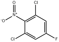 2,6-dichloro-4-fluoronirobenzene Structure