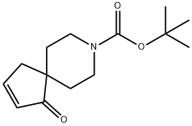 1-氧代-8-氮杂螺[4.5]癸-2-烯-8-羧酸叔丁酯, 1801766-35-7, 结构式