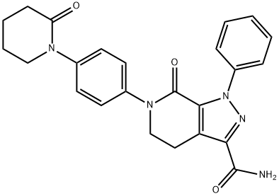 阿哌沙班杂质23,1801881-17-3,结构式