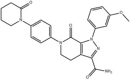 阿哌沙班杂质3,1801881-18-4,结构式