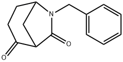 6-benzyl-6-azabicyclo[3.2.1]octane-2,7-dione Struktur