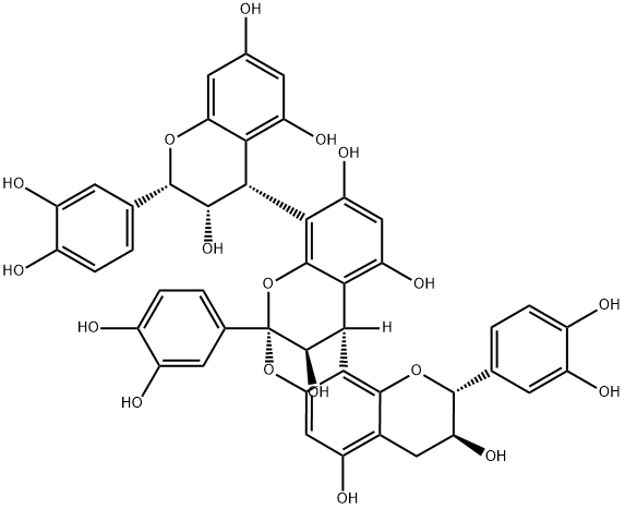 Peanut procyanidin A, 1802175-67-2, 结构式