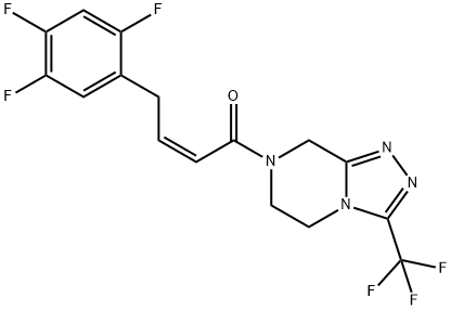 Sitagliptin Impurity 12, 1803026-54-1, 结构式