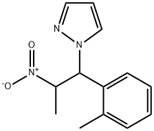 1-[1-(2-methylphenyl)-2-nitropropyl]-1H-pyrazole,1803582-77-5,结构式