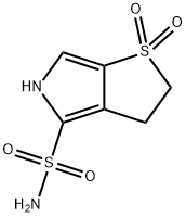 3,5-二氢-2H-噻吩并[2,3-C]吡咯-4-磺酰胺1,1-二氧化物, 1803597-27-4, 结构式