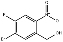 (5-bromo-4-fluoro-2-nitrophenyl)methanol 结构式