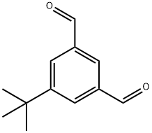 5-叔丁基苯-1,3-二甲醛,180740-69-6,结构式