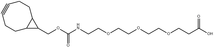endo-BCN-PEG3-acid Struktur