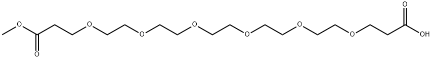Acid-PEG6-mono-methyl ester Structure