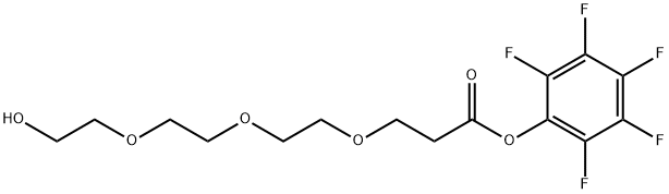 羟基-三聚乙二醇-C2-五氟苯酚酯, 1807537-40-1, 结构式