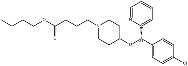Bepotastine N-Butyl Ester Structure