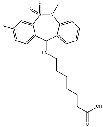 噻奈普汀乙酯碘代物 结构式