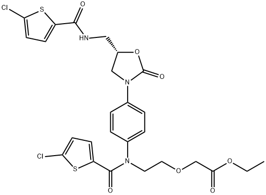 利伐沙班杂质M,1809279-97-7,结构式