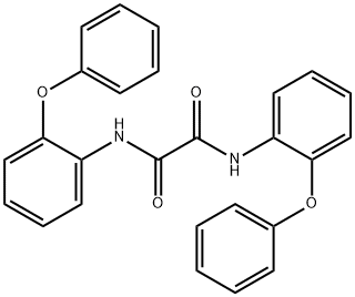 N1,?N2-?bis(2-?phenoxyphenyl)?- Ethanediamide Structure