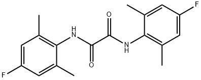 N1,?N2-?bis(4-?fluoro-?2,?6-?dimethylphenyl)?- Ethanediamide 结构式