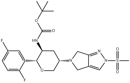 奥格列汀杂质12 结构式