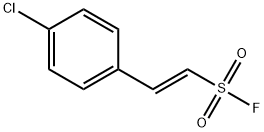 Ethenesulfonyl fluoride, 2-(4-chlorophenyl)-, (1E)- 结构式