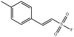 Ethenesulfonyl fluoride, 2-(4-methylphenyl)-, (1E)- Structure