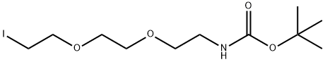 BocNH-PEG2-CH2CH2I, 1820026-89-8, 结构式