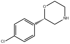 (S)-2-(4-氯苯基)吗啉 结构式