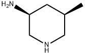 3-Piperidinamine, 5-methyl-, (3S,5R)- Structure