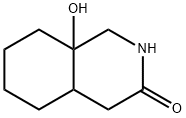 8a-hydroxy-decahydroisoquinolin-3-one,1820615-40-4,结构式