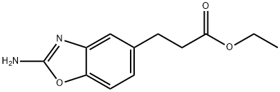 5-Benzoxazolepropanoic acid, 2-amino-, ethyl ester 结构式