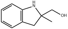 1H-Indole-2-methanol, 2,3-dihydro-2-methyl- Structure