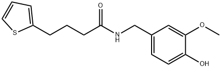 1820968-63-5 2-Thiophenebutanamide, N-[(4-hydroxy-3-methoxyphenyl)methyl]-