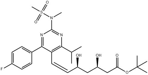 Rosuvastatin  isomer-12, 1821422-51-8, 结构式