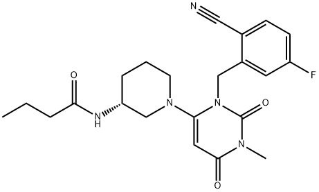 Trelagliptin impurity D Struktur