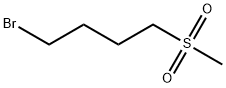 1-bromo-4-methanesulfonylbutane Struktur