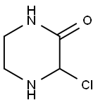 3-chloropiperazin-2-one Structure