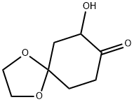 1,4-Dioxaspiro[4.5]decan-8-one, 7-hydroxy- Structure