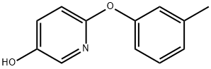 3-Pyridinol, 6-(3-methylphenoxy)- 结构式