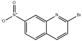 2-溴-7-硝基喹啉 结构式