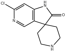 Spiro[piperidine-4,3′-[3H]pyrrolo[3,2-c]pyridin]-2′(1′H)-one, 6′-chloro- Select Substance 33 结构式