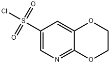 1,4-Dioxino[2,3-b]pyridine-7-sulfonyl chloride, 2,3-dihydro-|2,3-二氢-[1,4]二噁英[2,3-B]吡啶-7-磺酰氯