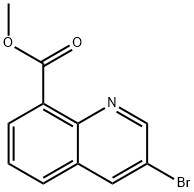 3-溴喹啉-8-羧酸甲酯, 1823896-96-3, 结构式