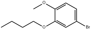 Benzene, 4-bromo-2-butoxy-1-methoxy- Structure