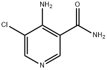 3-Pyridinecarboxamide, 4-amino-5-chloro- 结构式