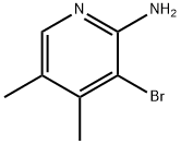 3-溴-4,5-二甲基-2-氨基吡啶, 1823951-13-8, 结构式