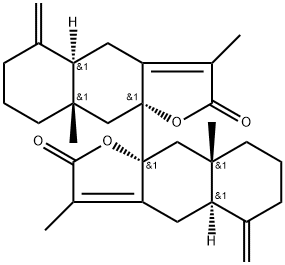 ビアトラクチロリド 化学構造式