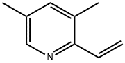 2-ethenyl-3,5-dimethylpyridine Struktur