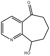 5H-Cyclohepta[b]pyridin-5-one, 6,7,8,9-tetrahydro-9-hydroxy-,1824355-08-9,结构式