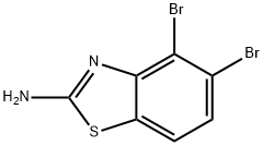 4,5-dibromo-1,3-benzothiazol-2-amine Structure