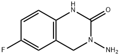 3-Amino-6-fluoro-3,4-dihydroquinazolin-2(1H)-one Structure