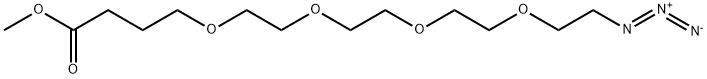 Azido-PEG4-(CH2)3-methyl ester, 1835759-71-1, 结构式