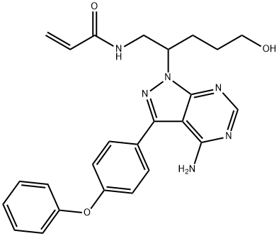 Ibrutinib Impurity 30 Structure